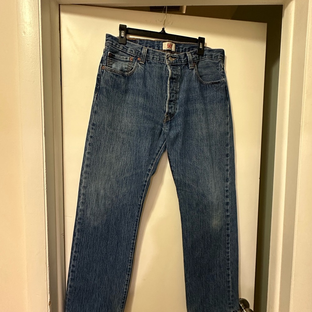 Levi's 501 button fly Men's Blue Jeans